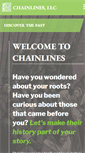 Mobile Screenshot of chainlines.com